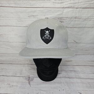 Black Scale BLVCK Gray Snapback Hat
